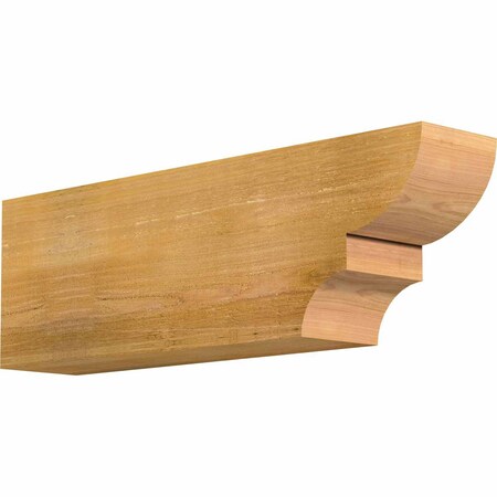 Ekena Millwork Ridgewood Rough Sawn Rafter Tail, Western Red Cedar, 6"W x 10"H x 32"L RFT06X10X32RID00RWR